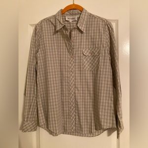 Slices Size 12 Plaid Shirt